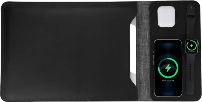 Laptop Pouch 5-in-1 with Integrated Wireless Charging