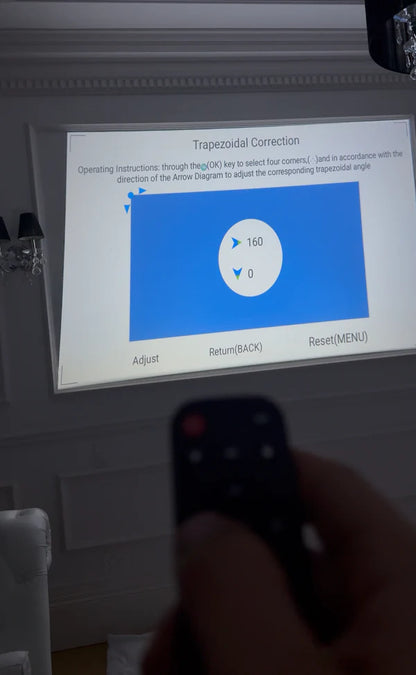 NEW 4K Mini Portable Projector (UPGRADED)