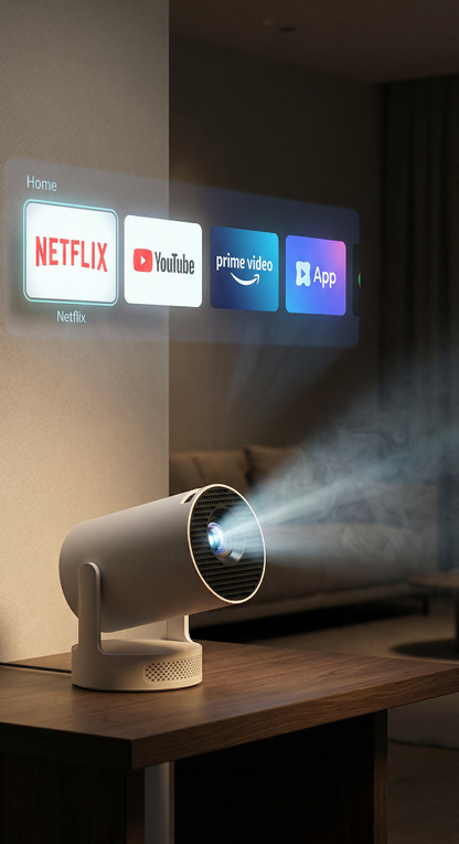 NEW 4K Mini Portable Projector (UPGRADED)