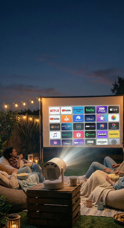 NEW 4K Mini Portable Projector (UPGRADED)