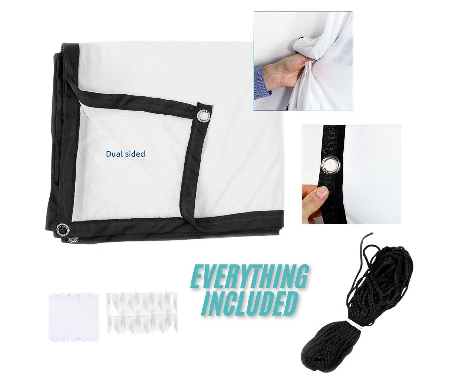 Foldable Projector Anti Light screen