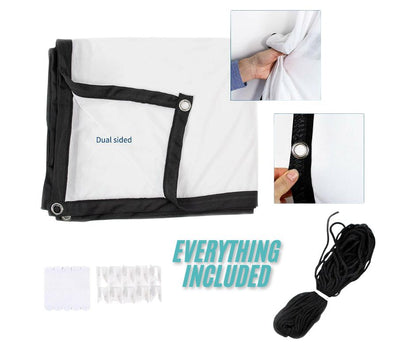 Foldable Projector Anti Light screen